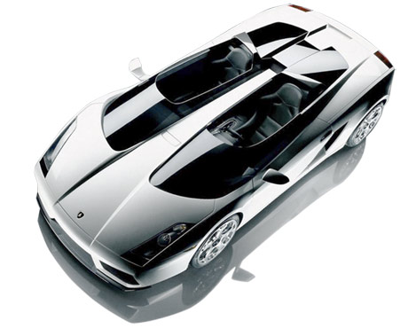 At the Geneva Motor Show Lamborghini presented a design study based on 