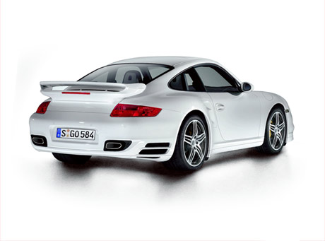 Porsche Aerokit for the 911 Turbo Coup includes a front spoiler and a new